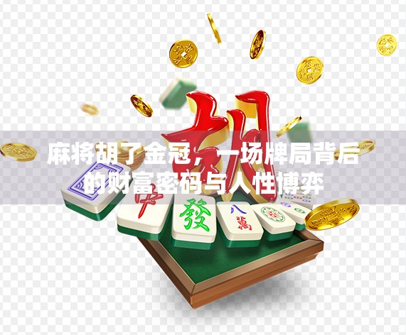 麻将胡了金冠，一场牌局背后的财富密码与人性博弈
