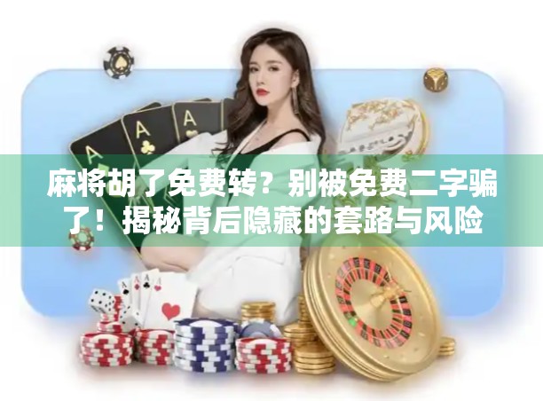 麻将胡了免费转？别被免费二字骗了！揭秘背后隐藏的套路与风险