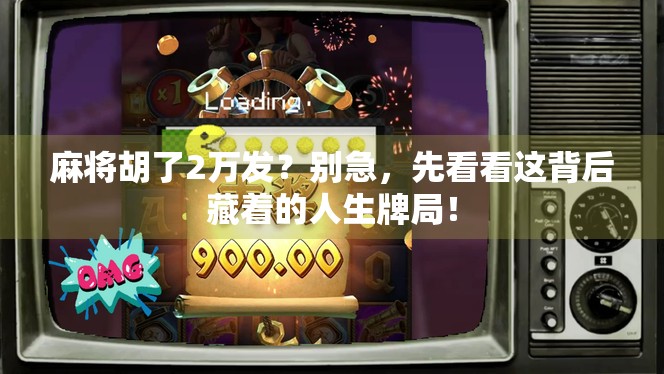麻将胡了2万发？别急，先看看这背后藏着的人生牌局！