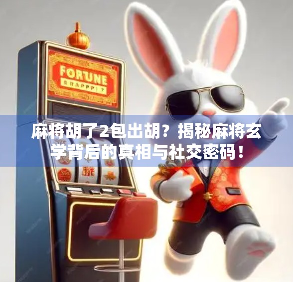 麻将胡了2包出胡？揭秘麻将玄学背后的真相与社交密码！