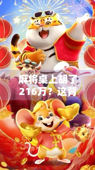 麻将桌上胡了216万？这背后藏着的不只是运气，还有人性的博弈！